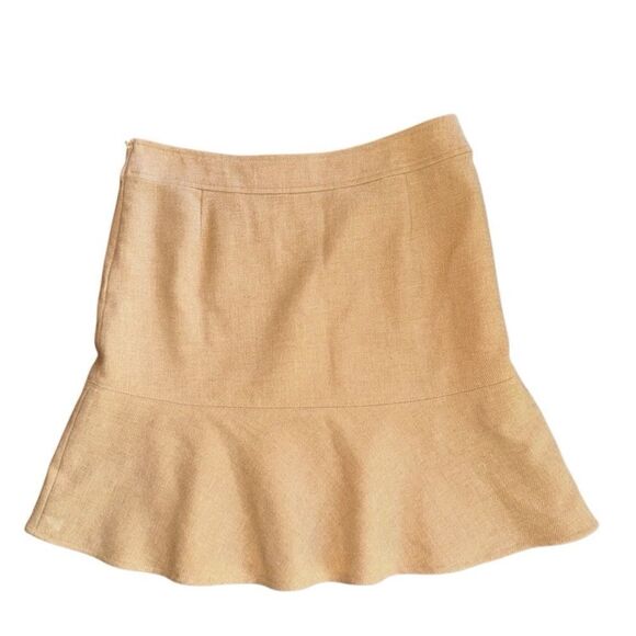 GAP Women's Wool Tan Skirt Size 10 - Picture 3 of 6